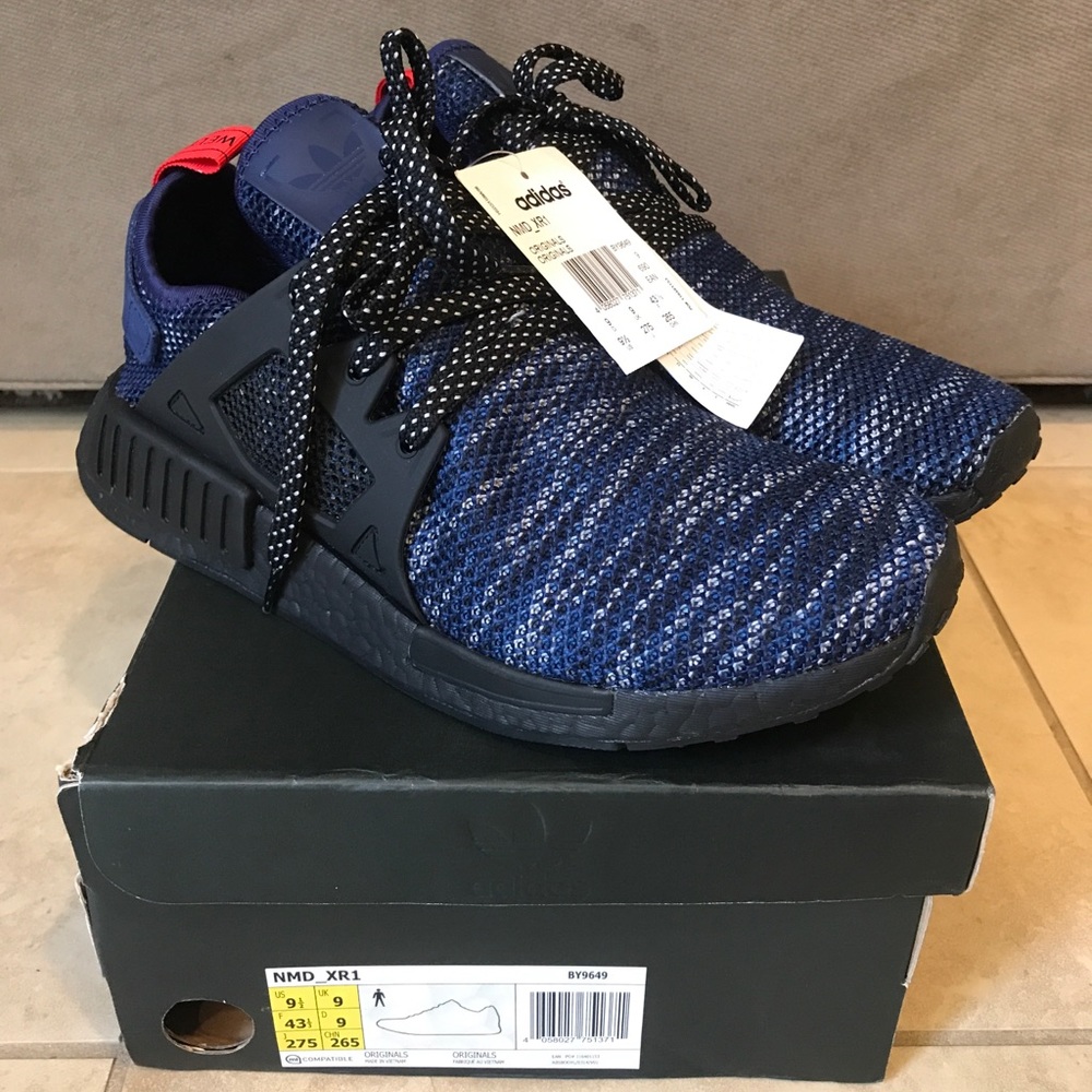 Adidas NMD XR1 Men’s 9.5 Blue *NEW*